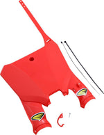 Cycra Stadium Front Number Board For Honda CRF250R 2022-2024 - Red