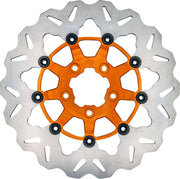 Galfer Wave Brake Disc For Harley Davidson FLDE 1750 2018-2020 Orange - Front