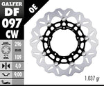 Galfer Wave Brake Disc For Honda X-ADV 750 2021-2024 Black - Front