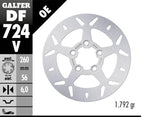 Galfer Fixed Round Brake Disc For Harley Davidson XL 1200 V 2012-2013 - Front
