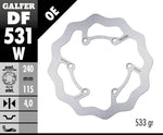 Galfer Wave Brake Disc For Yamaha YZ125 2022-2025 - Rear