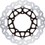 Galfer Brake Disc Floating Wave For Suzuki GSX 1300 R Hayabusa 2021-2023 Front - Black Silver