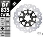 Galfer Wave Brake Disc For Harley Davidson FLDE 1750 2018-2020 Black - Front