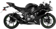 LeoVince LV-10 Black Edition Silencer For Kawasaki ZX-6 R 600 2011-2016 - Matte Black