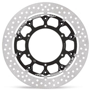 Moto Master Halo Series T-Floater Brake Disc For Suzuki DRZ250 2001-2007 Front Left (For 300mm Moto Master 4 Piston Caliper)