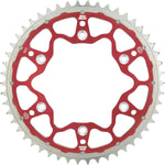 Moto Master Fusion Dual Rear Sprocket For Suzuki DR250 1990-1993 Rear Red 49T