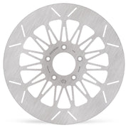 Moto Master Custom Series Fixed Dimpled Brake Disc For Harley Davidson FLDE 1750 2018-2020 - Front