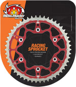 Moto Master 7075 Racing Sprocket For Suzuki DR250 1990-1993 Rear Red 50T