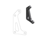 Moto Master Supermoto Racing Brake Disc Adapter Bracket For Honda CRF250L 2015 Fits Front Left Or Right - Black