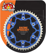 Moto Master Fusion Dual Rear Sprocket For Husqvarna 701 Enduro 2016-2024 Blue 50T