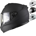 Shox Ammo Solid Motorcycle Helmet
