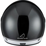 Agrius Score Solid Open Face Motorcycle Helmet