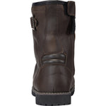 Black Heritage Leather Motorcycle Boots