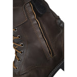 Black Heritage Leather Motorcycle Boots