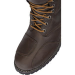 Black Heritage Leather Motorcycle Boots