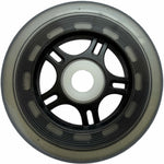 Black Pro Range Replacement Poly-Core Rubber Wheel For B5066/B5067 Paddock Stands (B5276)