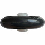Black Pro Range Replacement Poly-Core Rubber Wheel For B5066/B5067 Paddock Stands (B5276)