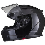 Black Apex Full Face Motorcycle Helmet