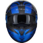 Black Optimus II Destination Flip Front Motorcycle Helmet