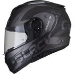Black Optimus II Destination Flip Front Motorcycle Helmet