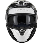 Black Optimus II Infinity Flip Front Motorcycle Helmet