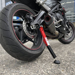 Black Pro Range Portable Motorcycle Swingarm Lift Jack (B5349)