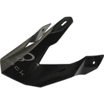 Black Gravel Solid Motocross Helmet & Peak