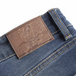 Black Blockade Straight Leg Motorcycle Jeans - Made with Armalith - The World's Strongest Denim