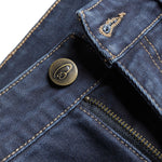 Black Blockade Straight Leg Motorcycle Jeans - Made with Armalith - The World's Strongest Denim