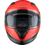 Black FastTrack Control Kids Motorcycle Helmet