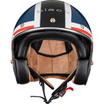 Black Classic Union Jack Open Face Motorcycle Helmet