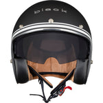 Black Classic Line Open Face Motorcycle Helmet