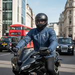 Black Openwork Air Motorcycle Jacket