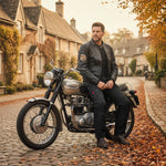 Black Zeal Motorcycle Trousers