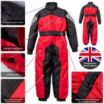 Black Kids FastTrack Race Suit
