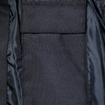 Black Rocker Leather Motorcycle Vest