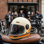 Black Orbit Retrograde ECE R22.06 Motorcycle Helmet