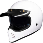 Black Royale II Retro ECE R22.06 Motorcycle Helmet