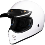 Black Royale II Retro ECE R22.06 Motorcycle Helmet