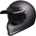 Black Royale II Retro ECE R22.06 Motorcycle Helmet
