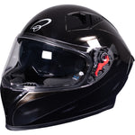 Black Atom Vintage ECE R22.06 Scratched-Look Motorcycle Helmet