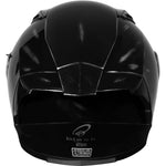 Black Atom Vintage ECE R22.06 Scratched-Look Motorcycle Helmet