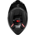 Black Atom Vintage ECE R22.06 Scratched-Look Motorcycle Helmet