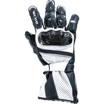 Richa Ravine Leather Motorcycle Gloves XXL Black White