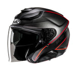 HJC F31 Ludi MC1SF Red Motorcycle Helmet