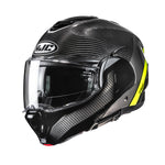 HJC F100 Carbon Stan Yellow MC3H Motorcycle Helmet
