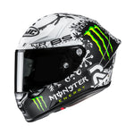 HJC RPHA 1 V2 Carbon Snow Diablo MC10SF Motorcycle Helmet