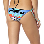 Fox Racing Ladies Stereo Side Tie Bikini Bottoms Size XS Fluo Orange