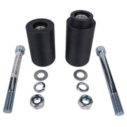 BikeTek Black STP Crash Protectors Set - Kawasaki ZX7R 1996-2003