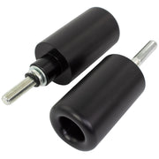 BikeTek Black STP Crash Protectors Set - Suzuki GSXR1000 K7-K8 2007-08